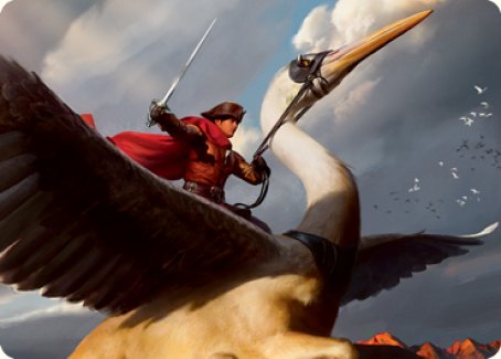 Rem Karolus, Stalwart Slayer Art Card [Innistrad: Midnight Hunt Art Series] | Card Merchant Takapuna