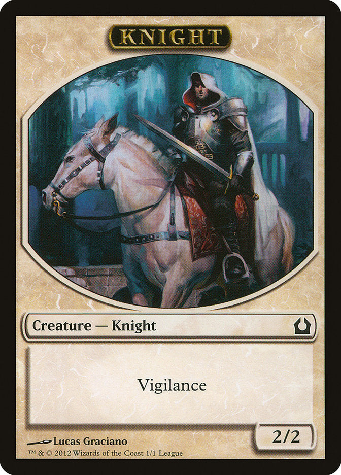 Knight Token [League Tokens 2012] | Card Merchant Takapuna
