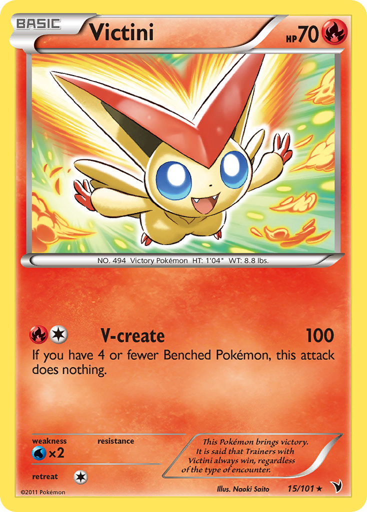 Victini (15/101) [Black & White: Noble Victories] | Card Merchant Takapuna