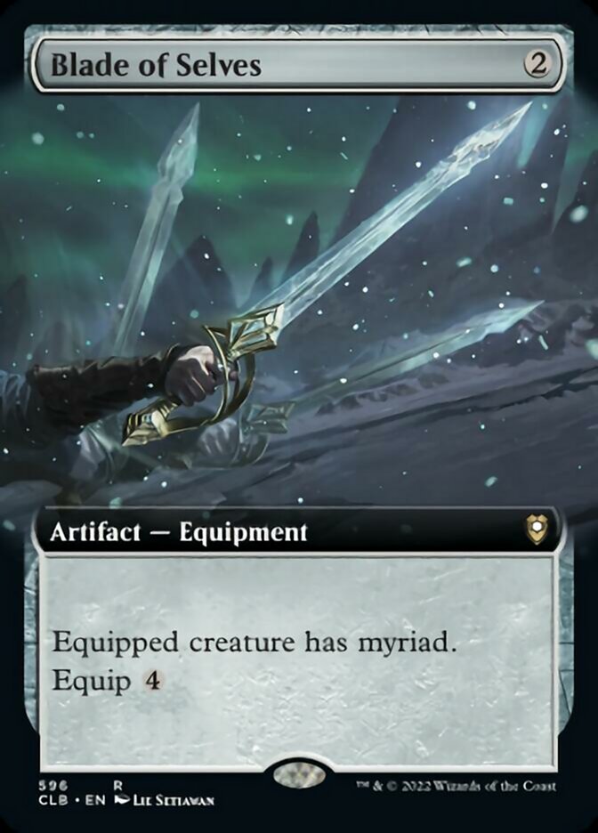 Blade of Selves (Extended Art) [Commander Legends: Battle for Baldur's Gate] | Card Merchant Takapuna