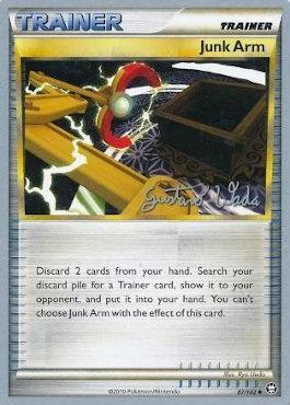 Junk Arm (87/102) (Megazone - Gustavo Wada) [World Championships 2011] | Card Merchant Takapuna