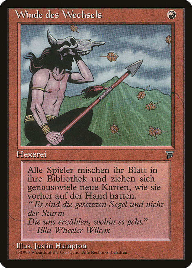 Winds of Change (German) - "Winde des Wechsels" [Renaissance] | Card Merchant Takapuna