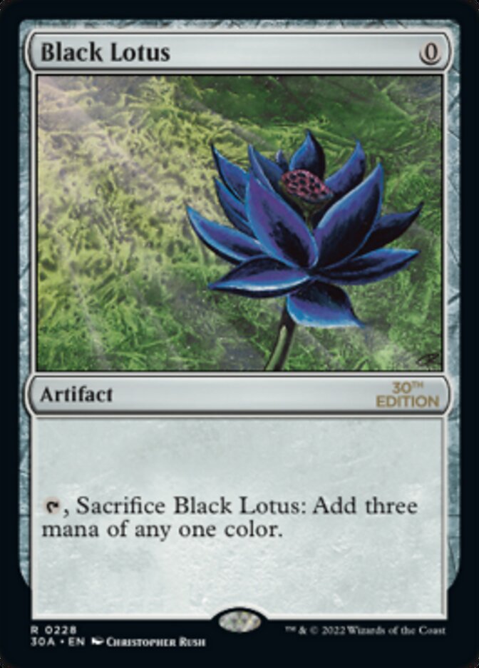 Black Lotus [30th Anniversary Edition] | Card Merchant Takapuna