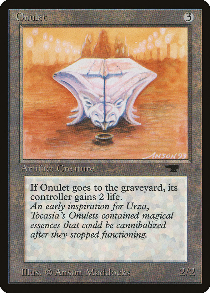 Onulet [Antiquities] | Card Merchant Takapuna