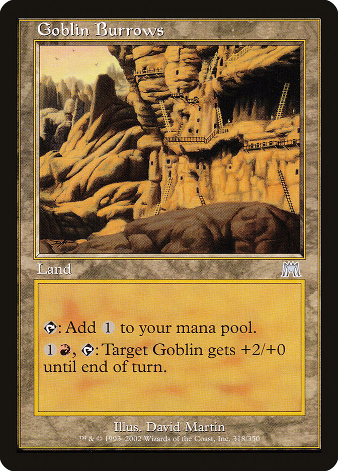 Goblin Burrows [Onslaught] | Card Merchant Takapuna