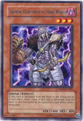 Broww, Huntsman of Dark World [DR04-EN081] Rare | Card Merchant Takapuna