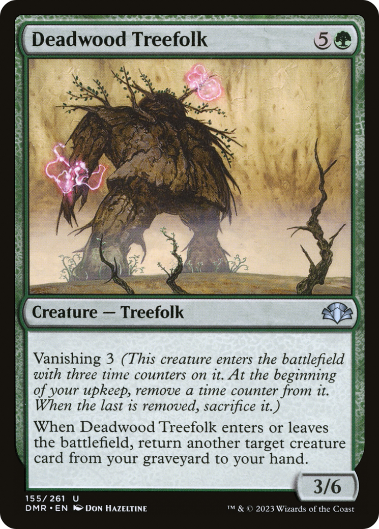 Deadwood Treefolk [Dominaria Remastered] | Card Merchant Takapuna