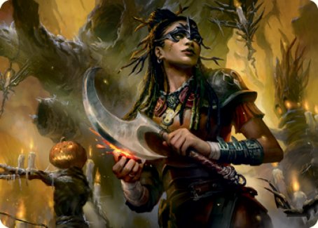 Harvesttide Sentry Art Card [Innistrad: Midnight Hunt Art Series] | Card Merchant Takapuna