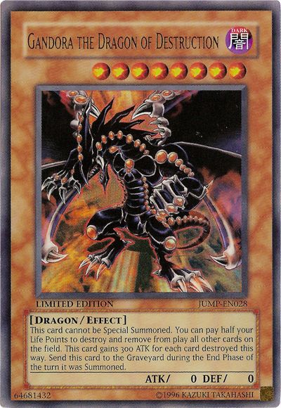 Gandora the Dragon of Destruction [JUMP-EN028] Ultra Rare | Card Merchant Takapuna