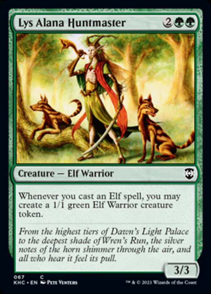 Lys Alana Huntmaster [Kaldheim Commander] | Card Merchant Takapuna
