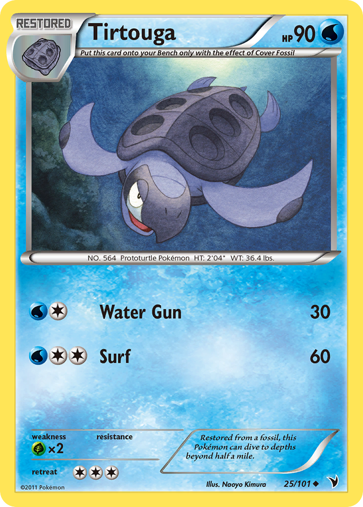 Tirtouga (25/101) [Black & White: Noble Victories] | Card Merchant Takapuna