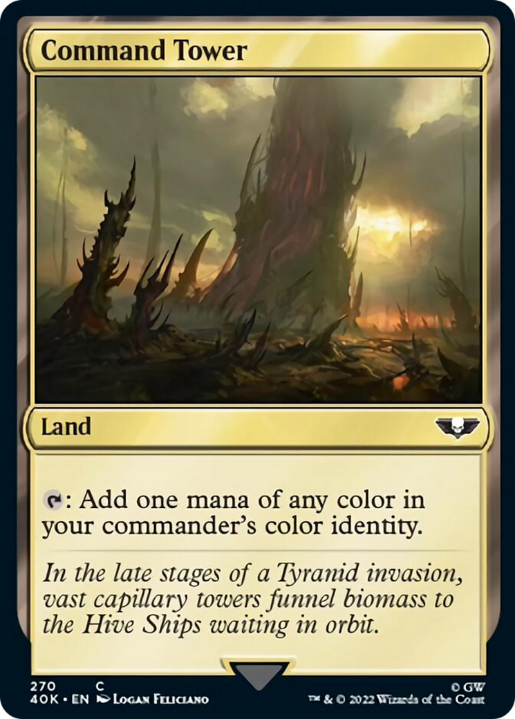 Command Tower (270) [Warhammer 40,000] | Card Merchant Takapuna
