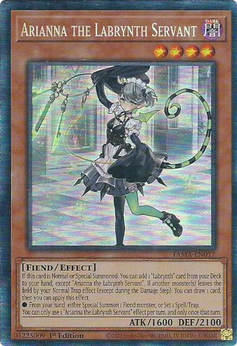 Arianna the Labrynth Servant [TAMA-EN017] Collector's Rare | Card Merchant Takapuna