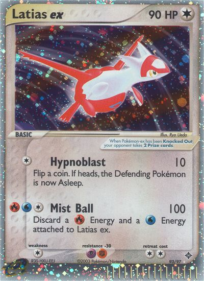 Latias ex (93/97) [EX: Dragon] | Card Merchant Takapuna