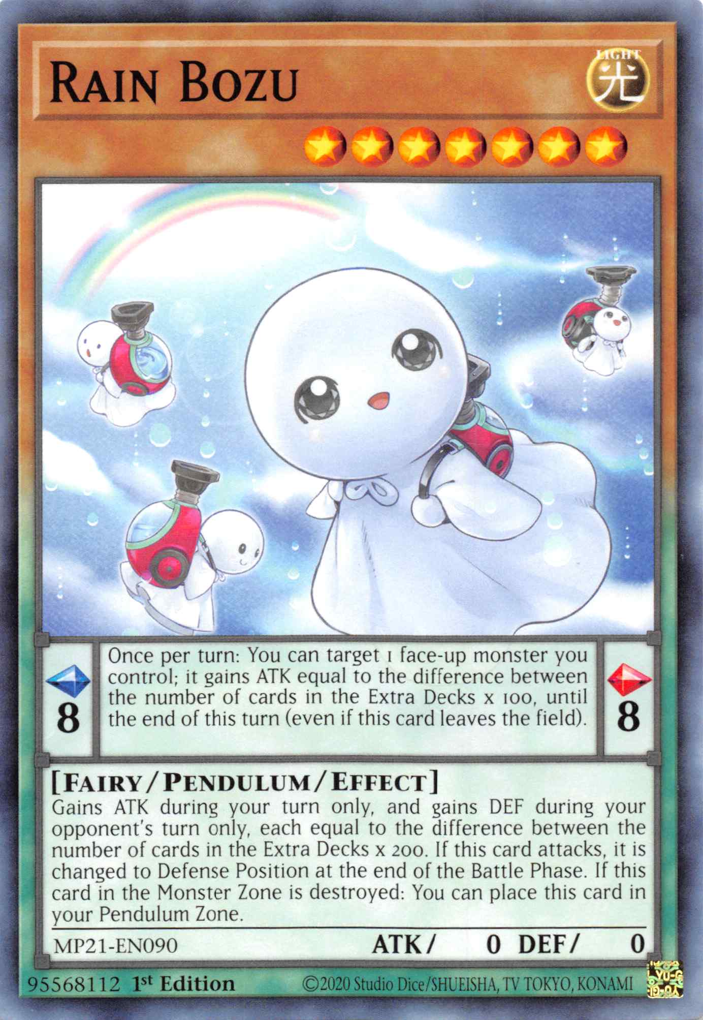 Rain Bozu [MP21-EN090] Common | Card Merchant Takapuna