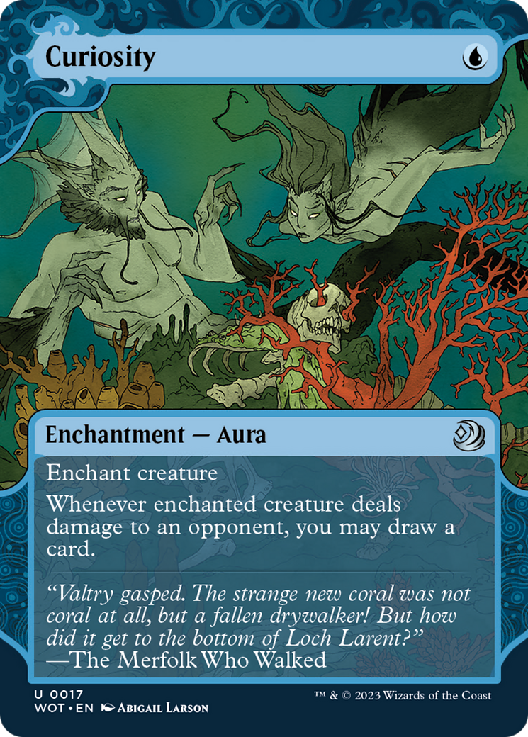 Curiosity [Wilds of Eldraine: Enchanting Tales] | Card Merchant Takapuna