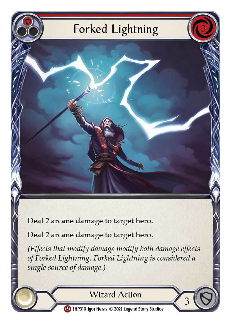 Forked Lightning [1HP310] (History Pack 1) | Card Merchant Takapuna