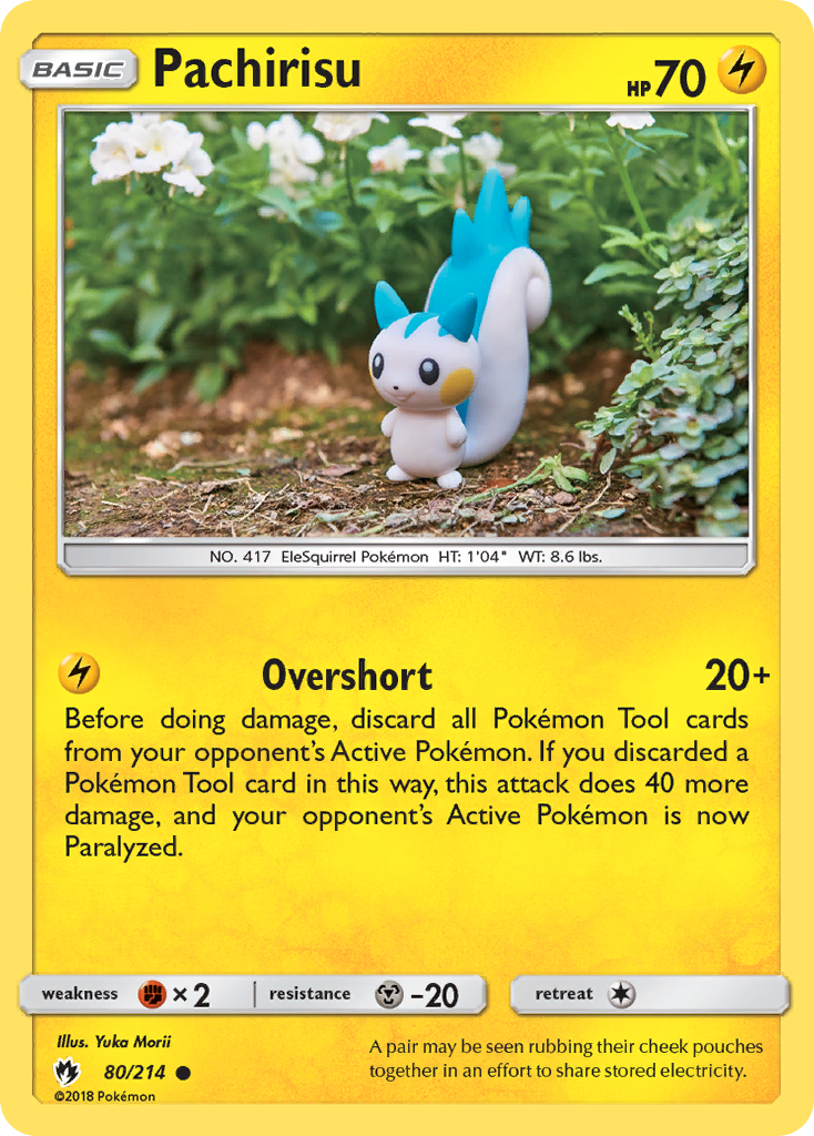 Pachirisu (80/214) [Sun & Moon: Lost Thunder] | Card Merchant Takapuna
