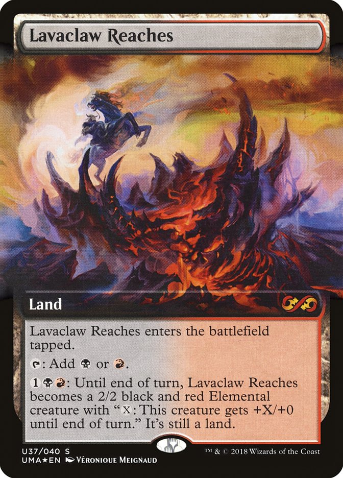 Lavaclaw Reaches (Topper) [Ultimate Masters Box Topper] | Card Merchant Takapuna