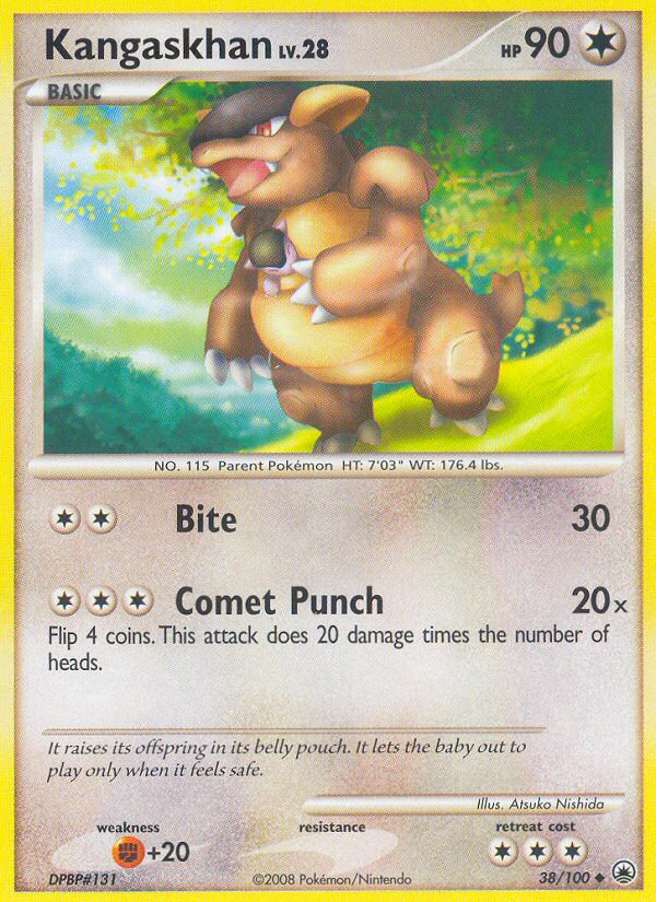 Kangaskhan (38/100) [Diamond & Pearl: Majestic Dawn] | Card Merchant Takapuna