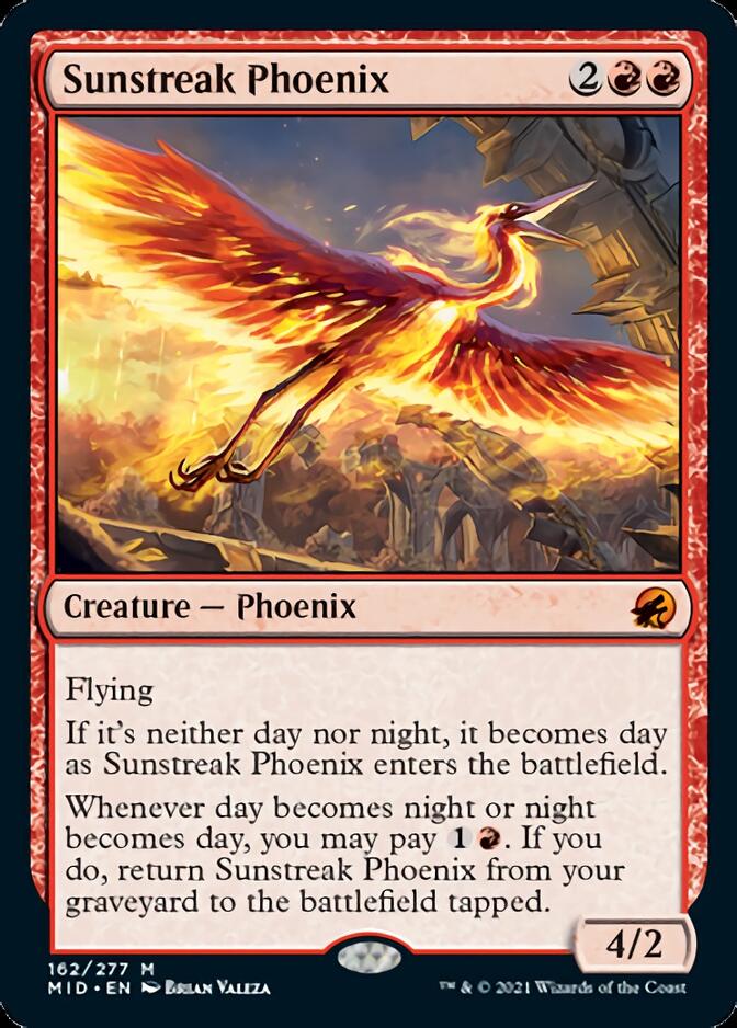 Sunstreak Phoenix [Innistrad: Midnight Hunt] | Card Merchant Takapuna