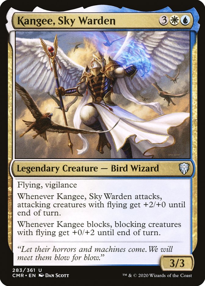 Kangee, Sky Warden [Commander Legends] | Card Merchant Takapuna