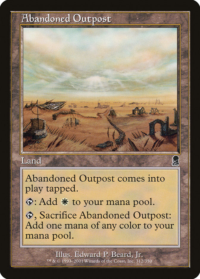 Abandoned Outpost [Odyssey] | Card Merchant Takapuna