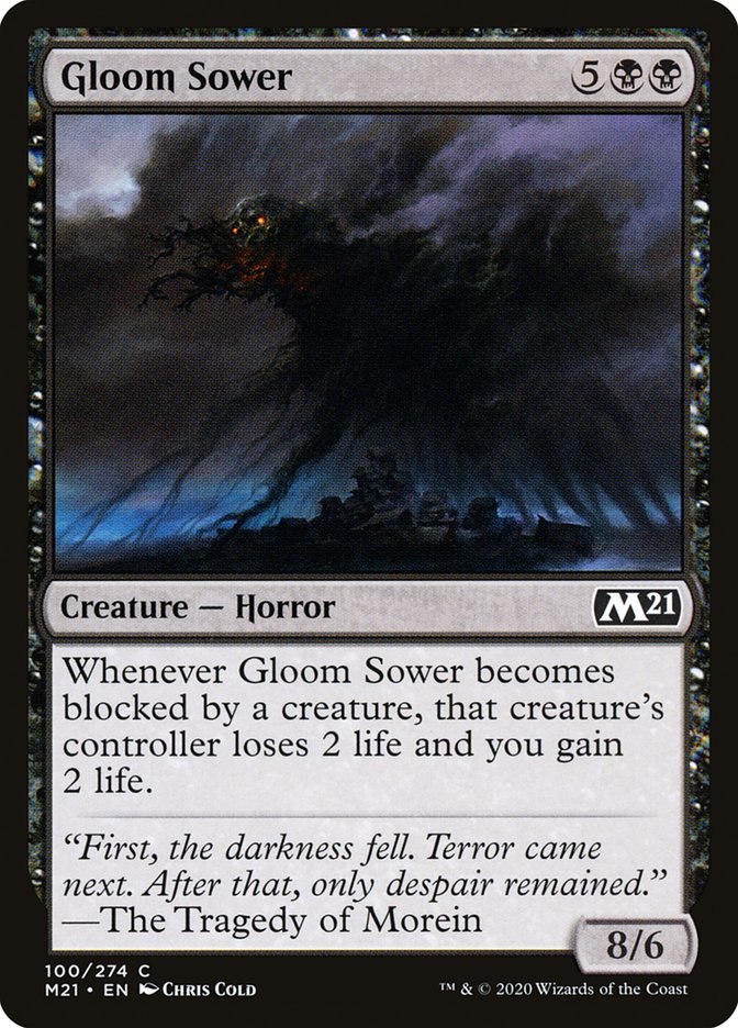 Gloom Sower [Core Set 2021] | Card Merchant Takapuna
