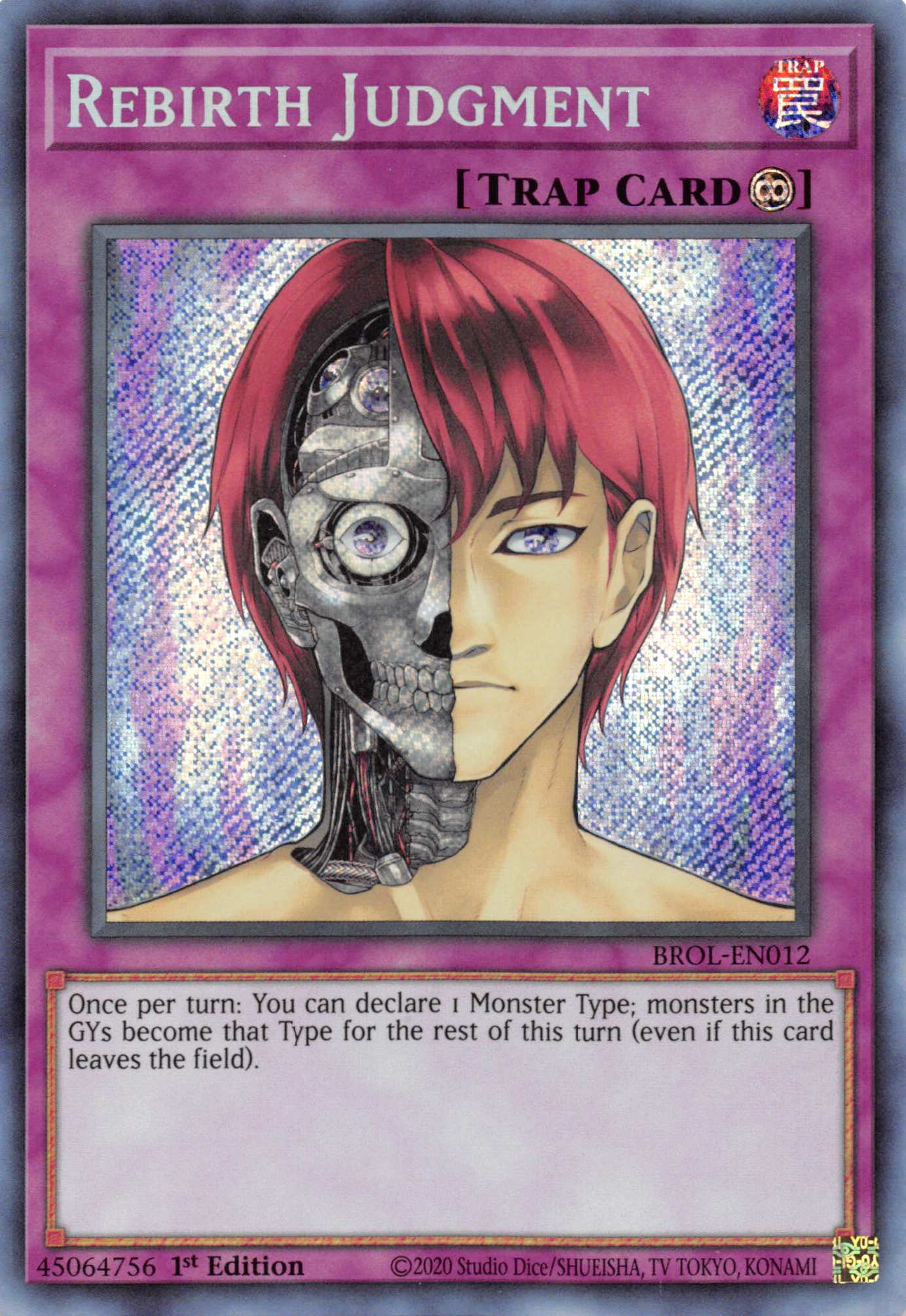Rebirth Judgment [BROL-EN012] Secret Rare | Card Merchant Takapuna
