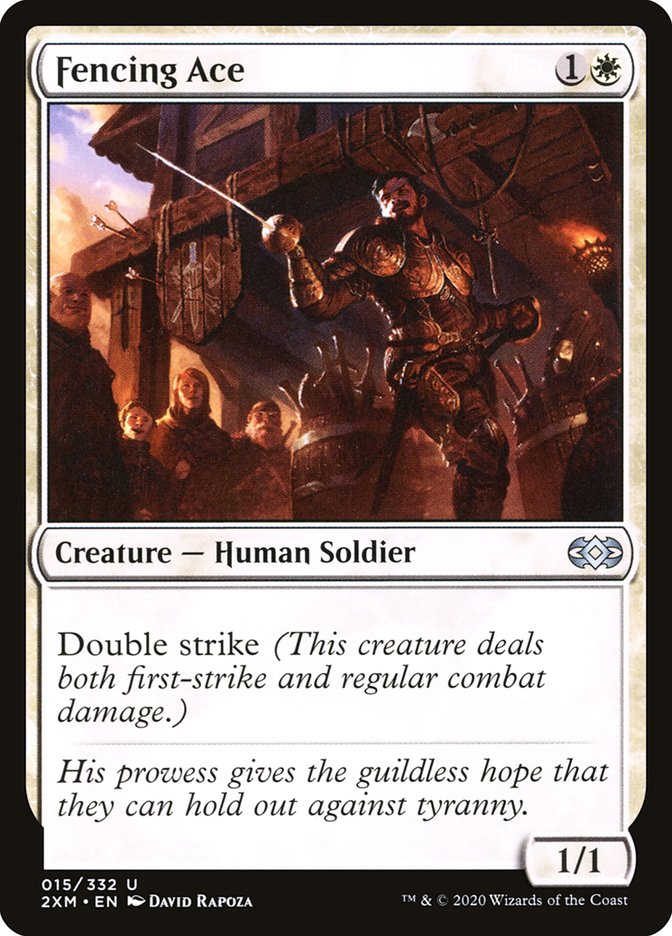 Fencing Ace [Double Masters] | Card Merchant Takapuna