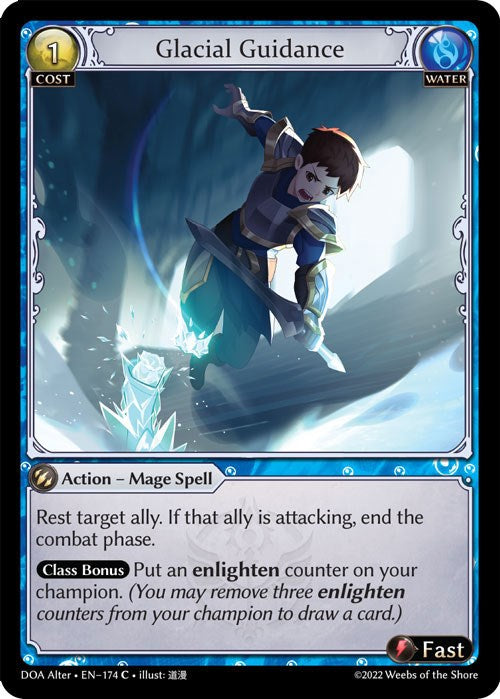 Glacial Guidance (174) [Dawn of Ashes: Alter Edition] | Card Merchant Takapuna