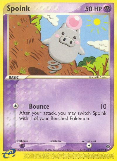 Spoink (73/97) [EX: Dragon] | Card Merchant Takapuna