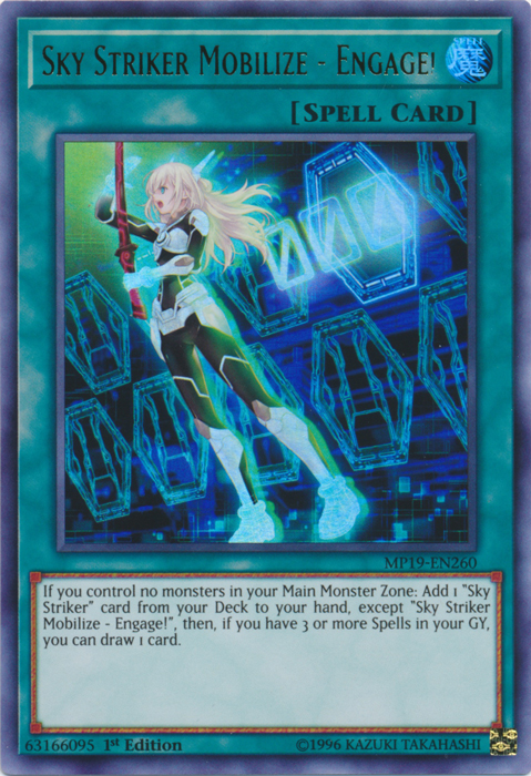 Sky Striker Mobilize - Engage! [MP19-EN260] Ultra Rare | Card Merchant Takapuna