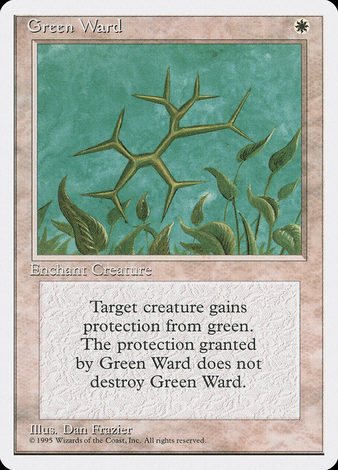 Green Ward [Fourth Edition] | Card Merchant Takapuna