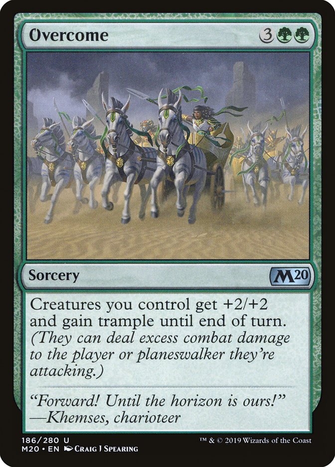 Overcome [Core Set 2020] | Card Merchant Takapuna