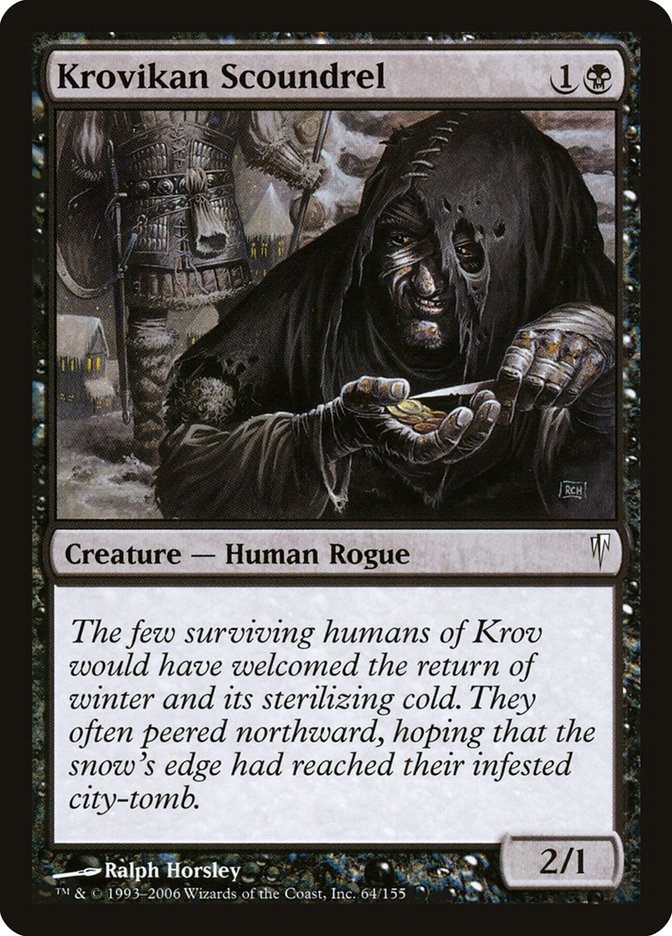 Krovikan Scoundrel [Coldsnap] | Card Merchant Takapuna