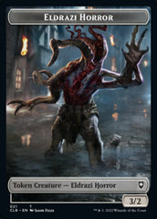 Horror // Eldrazi Horror Double-Sided Token [Commander Legends: Battle for Baldur's Gate Tokens] | Card Merchant Takapuna