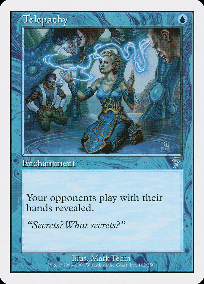 Telepathy [Seventh Edition] | Card Merchant Takapuna