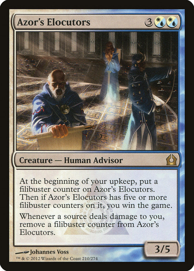 Azor's Elocutors [Return to Ravnica] | Card Merchant Takapuna