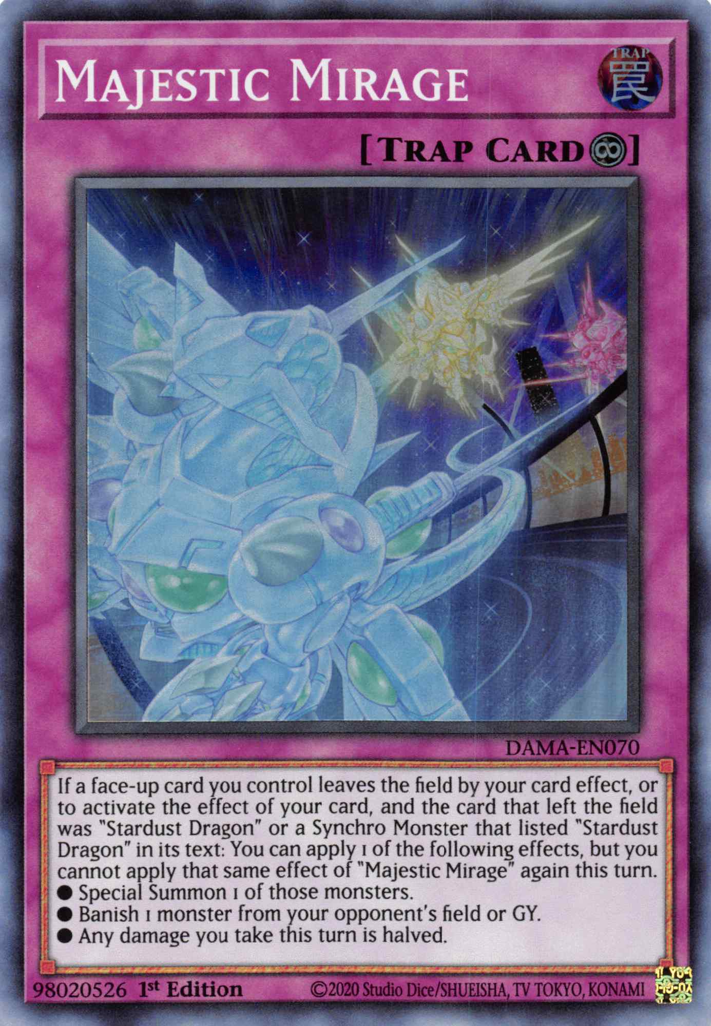 Majestic Mirage [DAMA-EN070] Super Rare | Card Merchant Takapuna