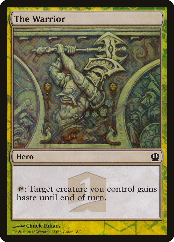 The Warrior [Theros Hero's Path] | Card Merchant Takapuna