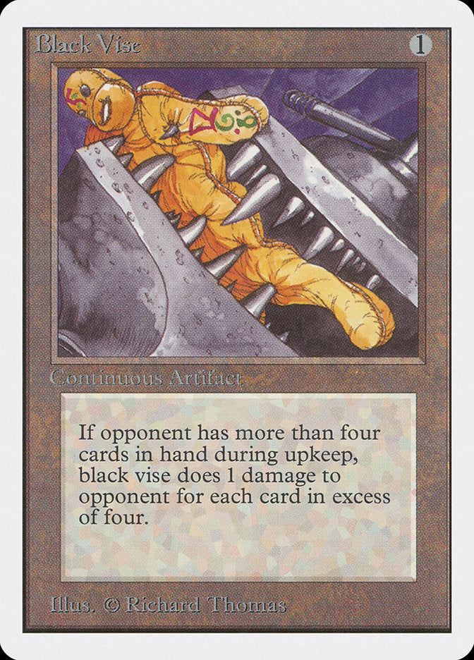 Black Vise [Unlimited Edition] | Card Merchant Takapuna
