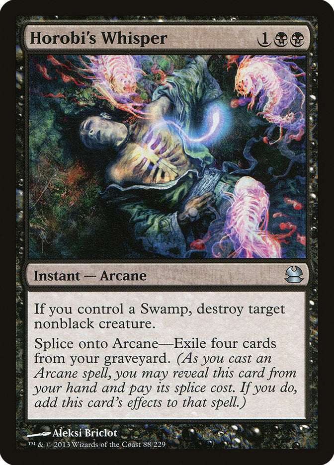 Horobi's Whisper [Modern Masters] | Card Merchant Takapuna