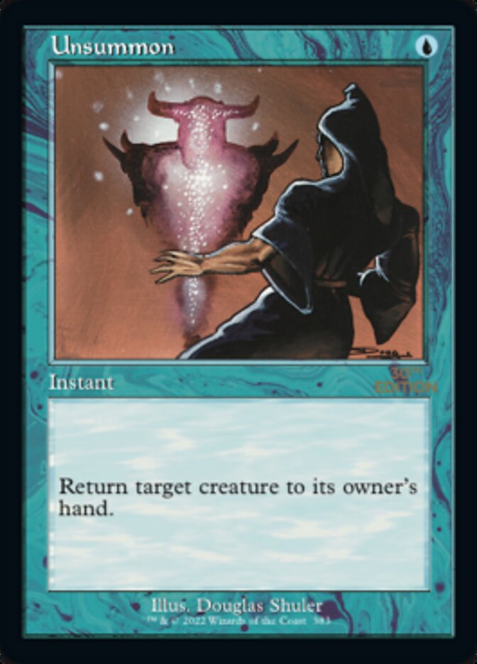 Unsummon (Retro) [30th Anniversary Edition] | Card Merchant Takapuna