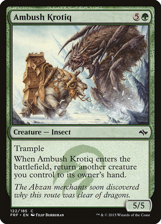Ambush Krotiq [Fate Reforged] | Card Merchant Takapuna