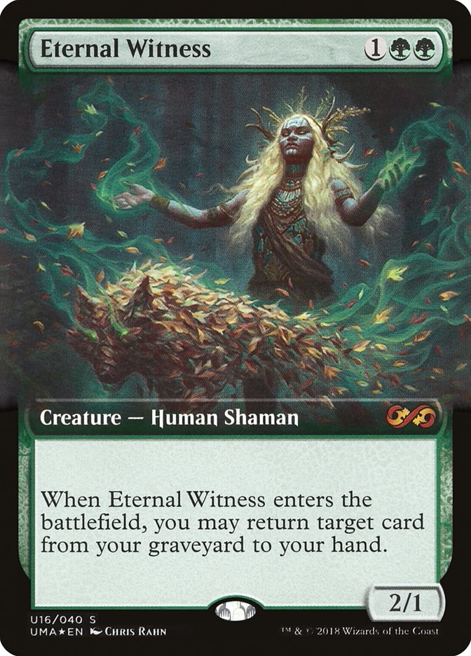 Eternal Witness (Topper) [Ultimate Masters Box Topper] | Card Merchant Takapuna