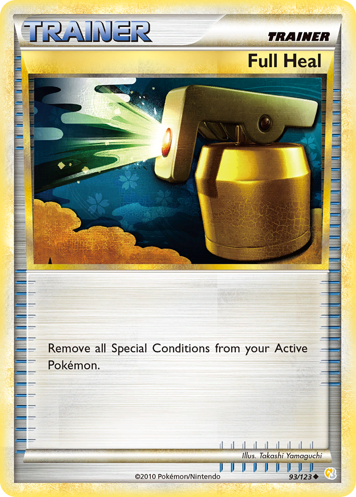 Full Heal (93/123) [HeartGold & SoulSilver: Base Set] | Card Merchant Takapuna