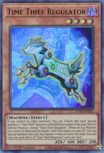 Time Thief Regulator [GFTP-EN062] Ultra Rare | Card Merchant Takapuna