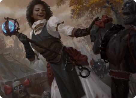 Skaab Wrangler Art Card [Innistrad: Midnight Hunt Art Series] | Card Merchant Takapuna