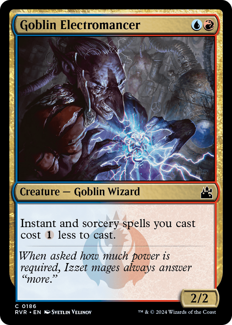 Goblin Electromancer [Ravnica Remastered] | Card Merchant Takapuna